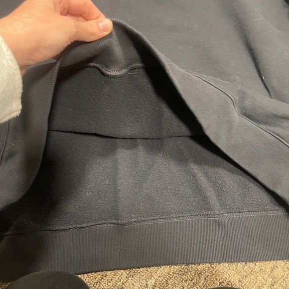 Eddie Bauer black men’s crewneck sweater size 2XL warm winter - Picture 7 of 9